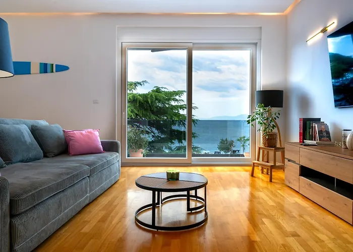 Elisabeth Seaview - Elegant Near Opatija Lejlighed *